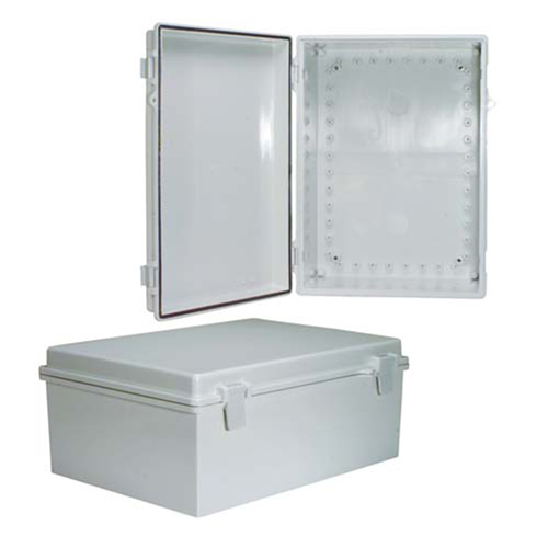 L-Com / Infinite Electronics - NBE141006 - 14x10x6 inch Weatherproof ABS Light-Weight Enclosure Only