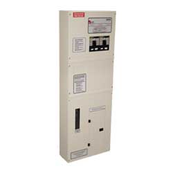 Electrical Cabinet ISP Indoor Single-phase 120/240 Vac 400A Main UL 891 Service Entrance SASD, MOV