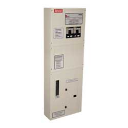 Electrical Cabinet ISP Indoor Split-phase 120/240 Vac 200A Main ASCO ATS UL 891 Service Entrance SASD, MOV