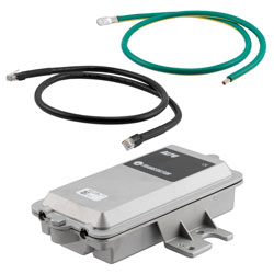 Data Surge Protector SPD ALPU Outdoor Gigabit Ethernet/PoE+ Shielded RJ45  SASD CE Compliant, IEC60950-1, ATEX, IECEx, UL, Smartline Kit