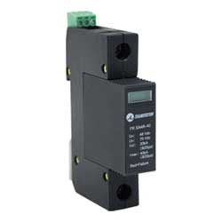 DC Surge Protector SPD I2R Indoor DIN-Rail 48 Vdc, Single-Mode, 40 kA MOV