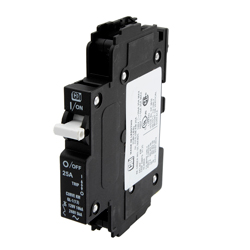 Electrical Cabinet SMALL CELL BREAKER Single-phase 120 Vac 25A, Field-configurable, UL 489