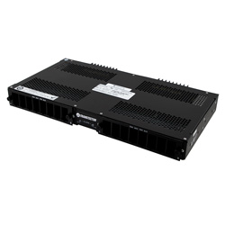 Rack mount DC PDU Rack Mount PDU DC 1RU -24 to -48 Vdc Dual-Feed 2x 300A Feeds 8x Per Feed