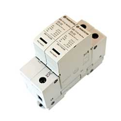 AC Surge Protector SPD I2R-T112 DIN-Rail 230 Vac Single-Phase MOV 50 kA, IEC 61643-11 Class I+II, CE, RoHS
