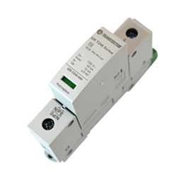 AC Surge Protector SPD I2R-T240 DIN-Rail 690 Vac Single-Phase MOV 30 kA, IEC 61643-11 Class II, CE, RoHS