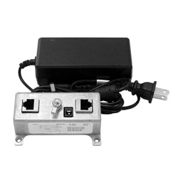 Power Over Ethernet PoE Midspan Injector Category 5 1 Port 802.3af Type B w/ Lightning Protection & Power Supply 48 Volts at 48 Watts