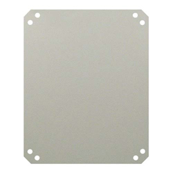Blank Non-Metallic, Starboard Mounting Plate for 1410xx Series Enclosures