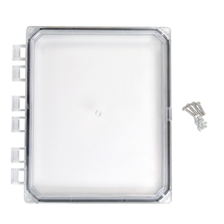 Clear Replacement Hinge Cover for 1816 Polycarbonate Enclosure