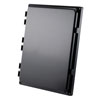 Black Replacement Hinge Cover for 12x10x6 Polycarbonate Enclosure