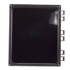 Black Replacement Hinge Cover for 12x10x6 Polycarbonate Enclosure