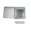 Picture of 18x16x08 Fiberglass Reinf Polyester FRP Weatherproof Outdoor IP66 NEMA 4 Enclosure, 120 VAC MNT PLT Gray